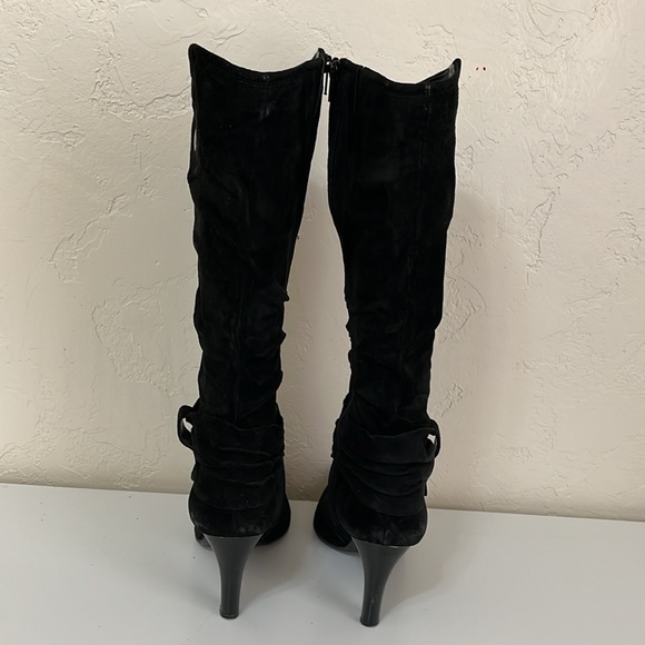 Blake Scott  Logan Suede Boots In Black. Size 8.5 - Picture 3 of 14